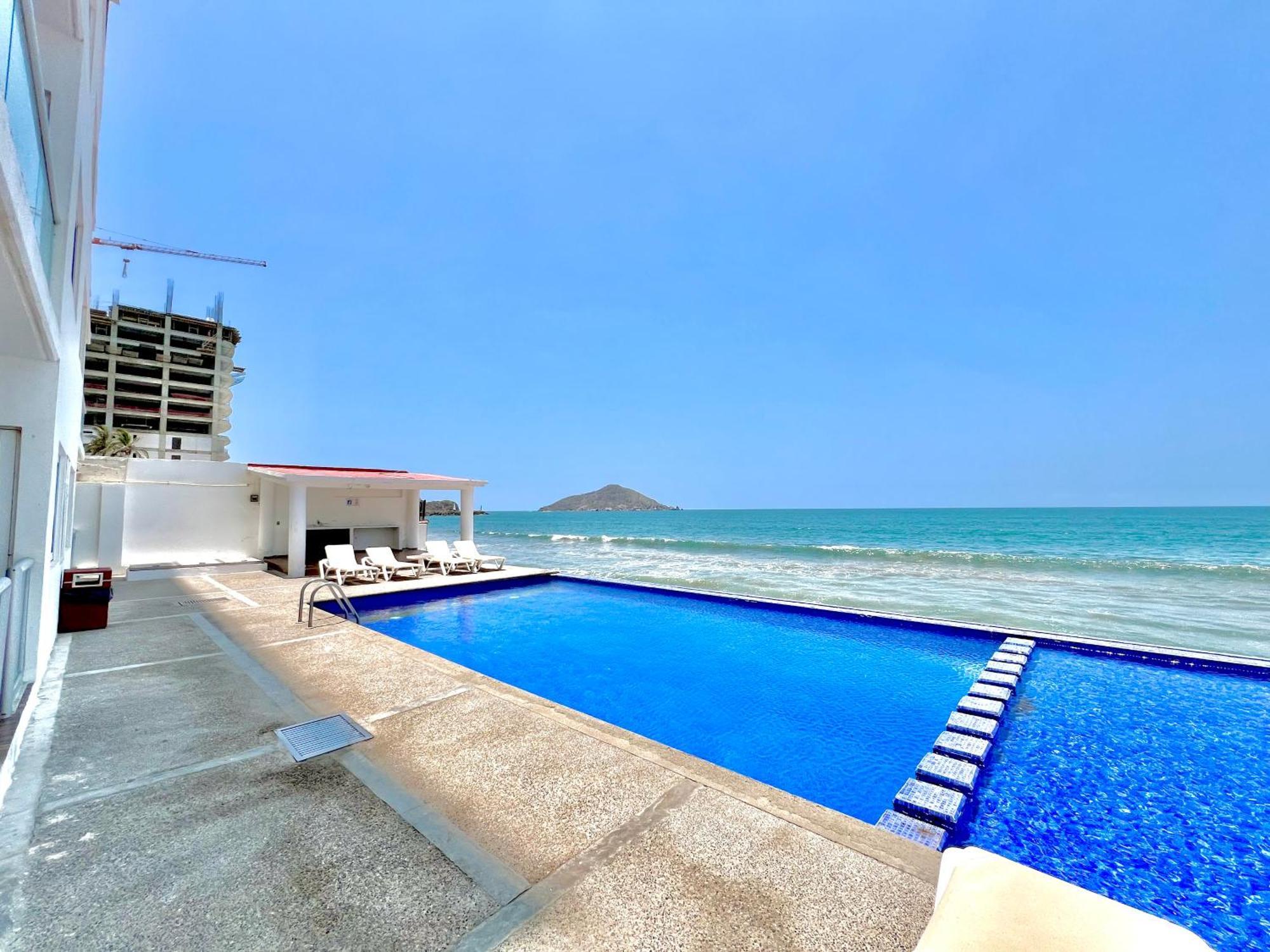 Ferienwohnung Marina Del Sol 402 Vista Al Mar Mazatlán Exterior foto