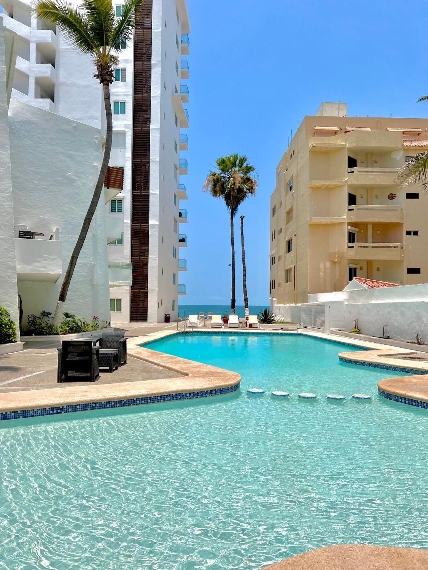 Ferienwohnung Marina Del Sol 402 Vista Al Mar Mazatlán Exterior foto