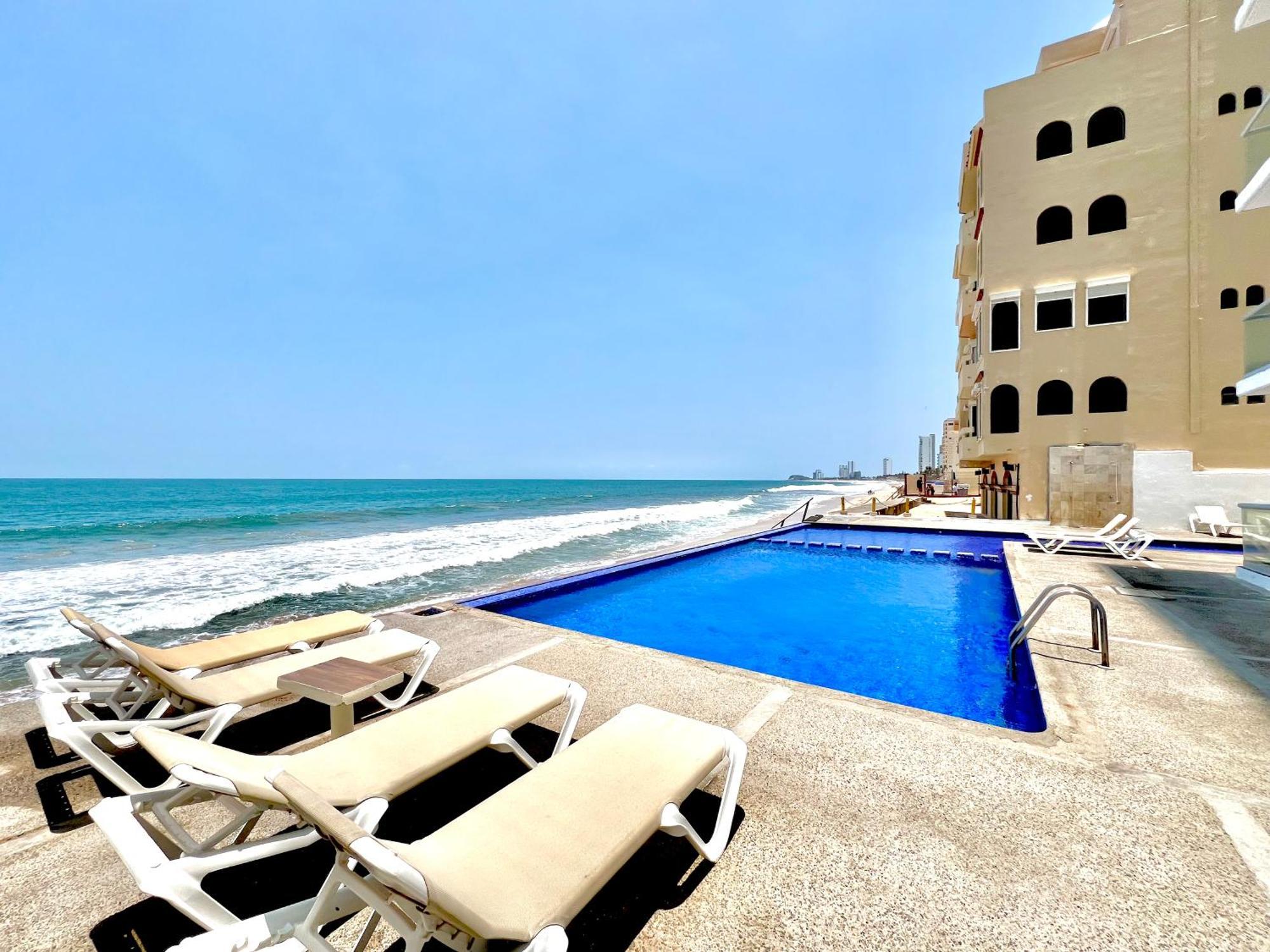 Ferienwohnung Marina Del Sol 402 Vista Al Mar Mazatlán Exterior foto